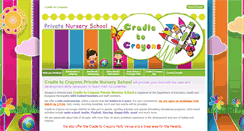 Desktop Screenshot of cradletocrayons.co.za